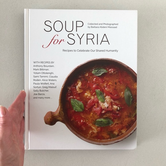 New Anthony Bourdain Soup for Syria cookbook recipe book - Picture 3 of 7